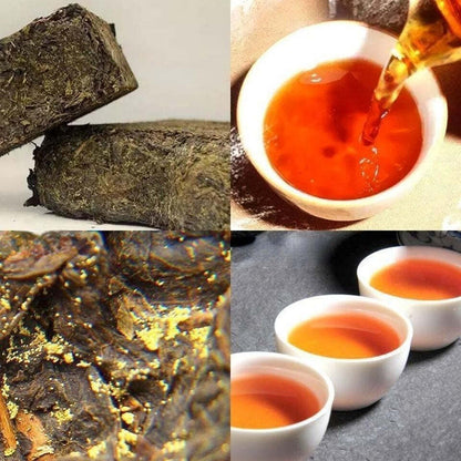 300g Super Grade Fuzhuan Dark Tea Brick Chinese Organic Black Tea Slimming Tea