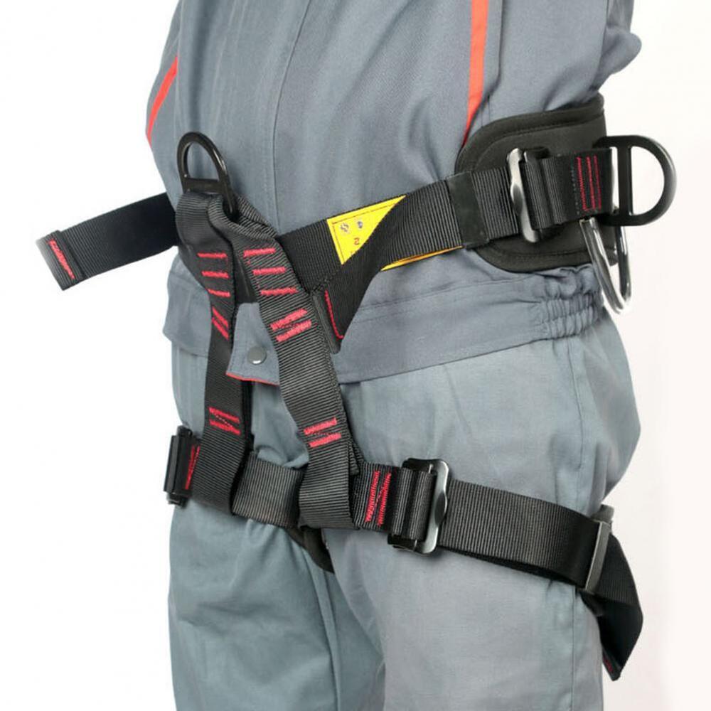 Outdoor Anti Fall Rescue Climbing Cave Outdoor Half-length Seat Belt Safety