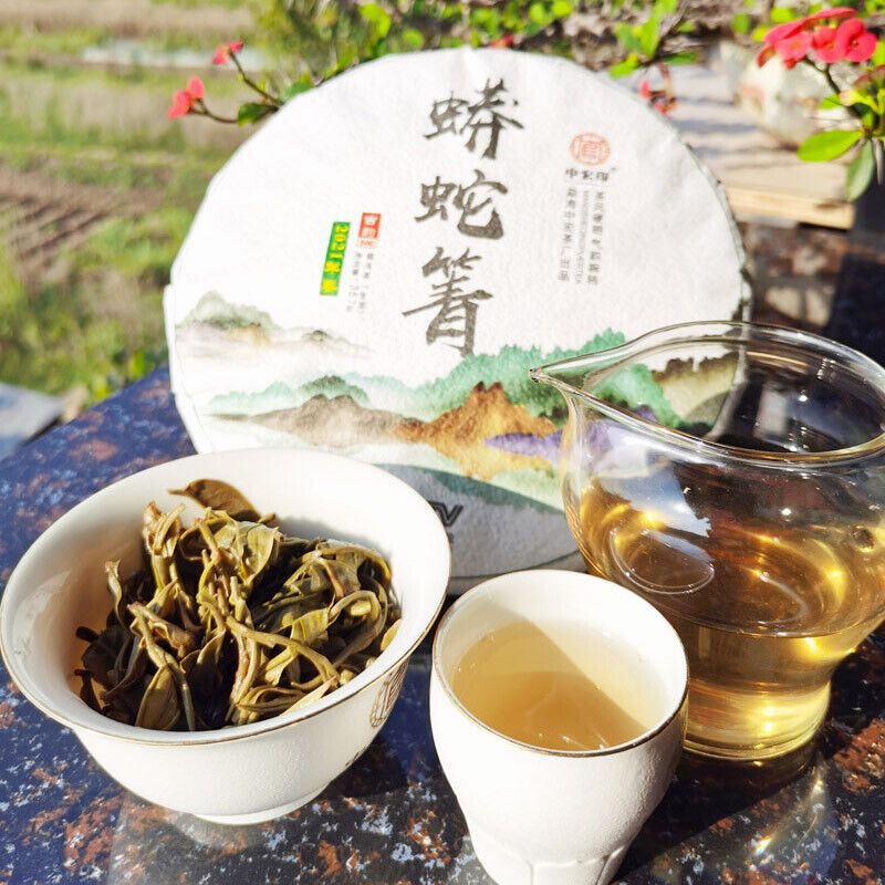High Quality Pu'er Tea Python Qing Ancient Tree Tea Green Tea Health Care