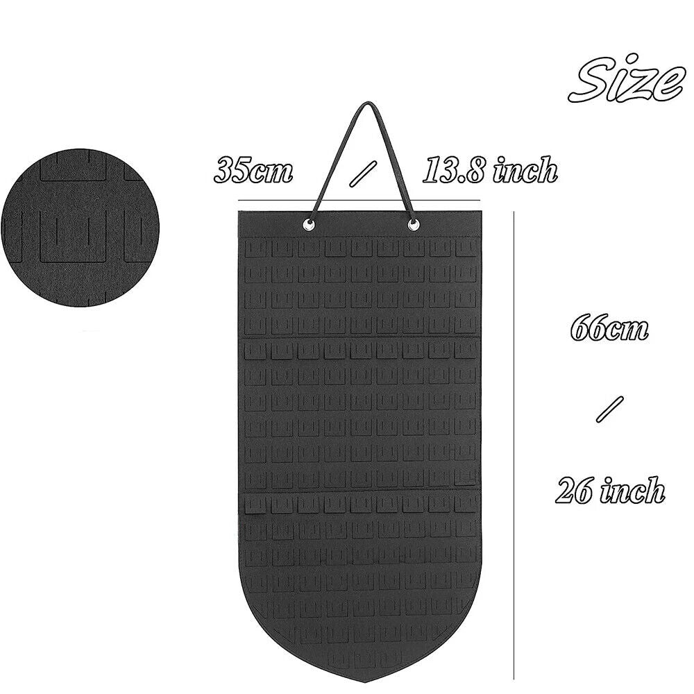 Hanging Brooch Pins Organizers Velvet Badges Buttons Lapel Board Storage Display