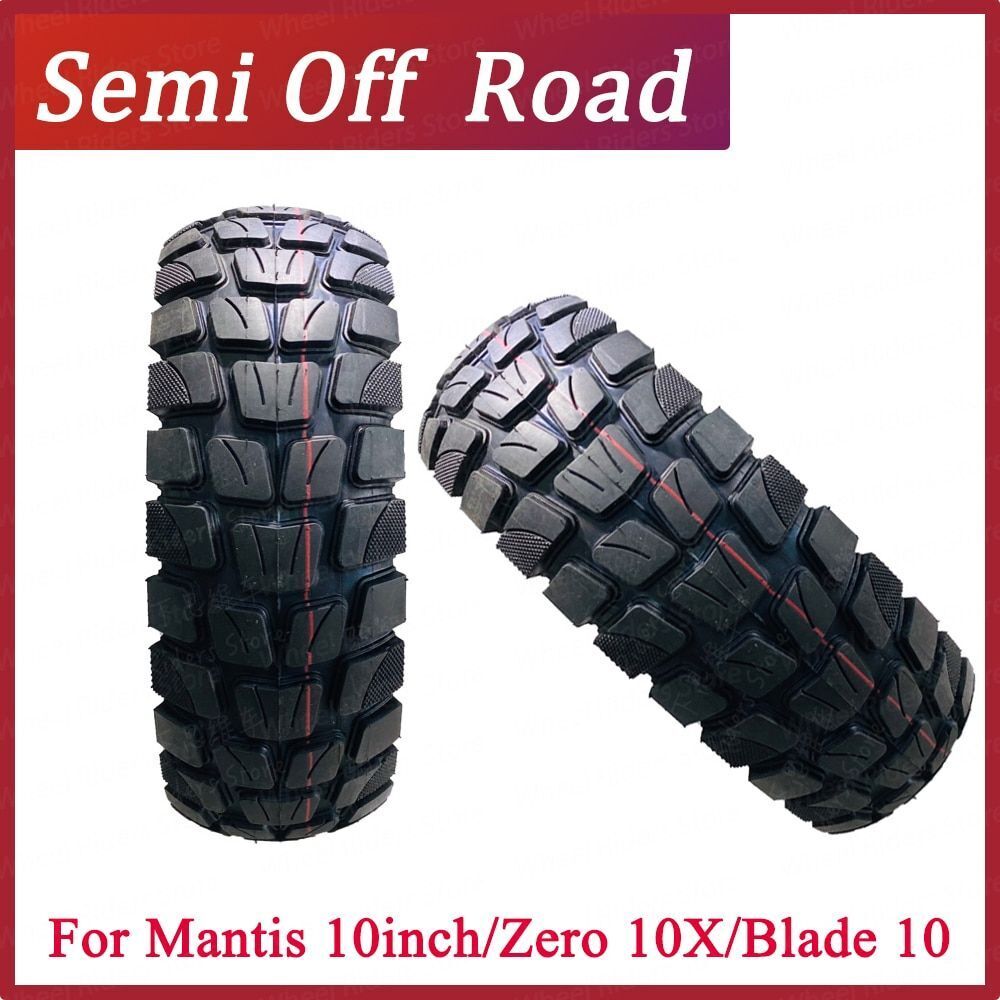 Semi Off-road Inner Outer Tire 10inch Cross-country Non-slip Electric Scooter