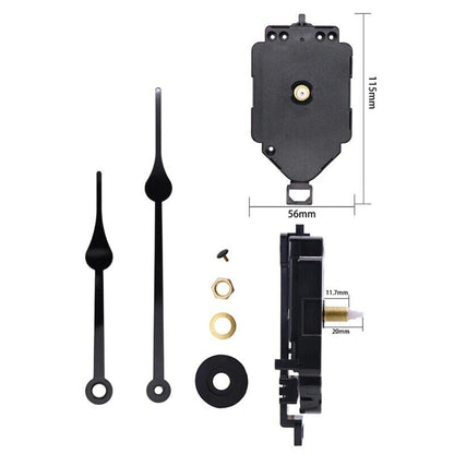 Wall Clock Parts 16 Music Box DIY Quartz Pendulum Silent Movement Mechanism