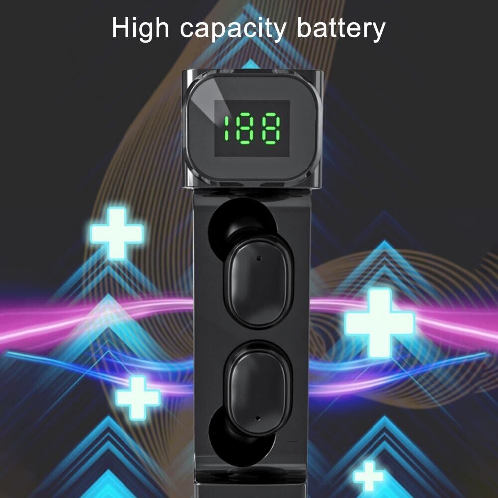 Wireless Earbuds Mini Bluetooth 5.1 Headphones with Charging Case Waterproof