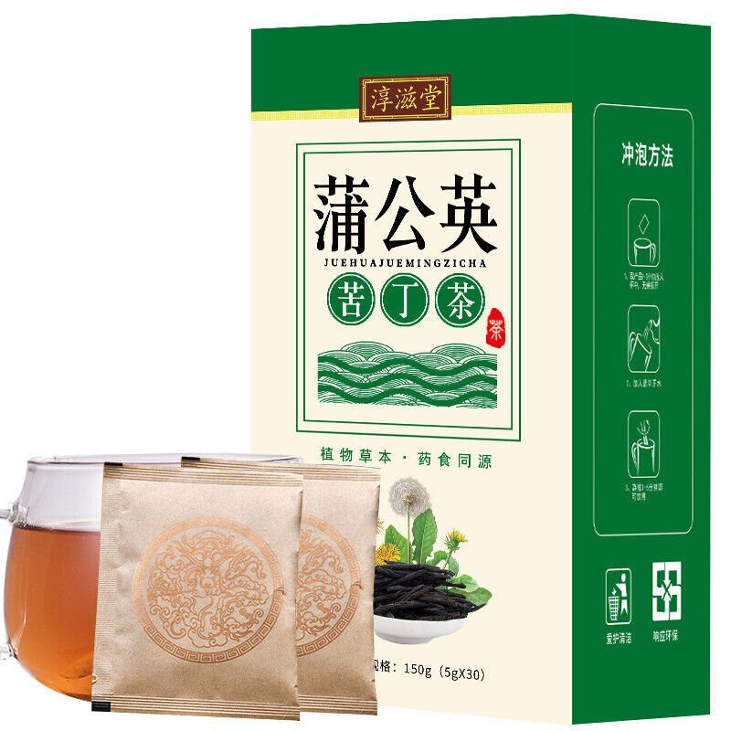 150g Dandelion Bitter Tea Bitter Tea Bag Infusion Individual Bags Health Tea