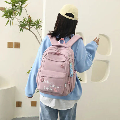 school Backpack Girls School Bags bookbag College Student Travel Shoulder Bag