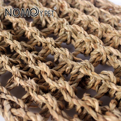 Reptile Hammock Seaweed Mat Small Hermit Bed Crabs Lounger Terrarium Decoration