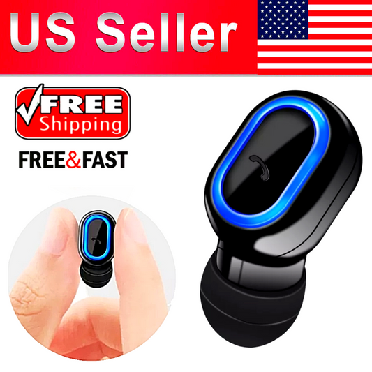 Bluetooth 5.0 Headset Wireless Earphone Mini Earbud Stereo In-Ear Headphone Mic