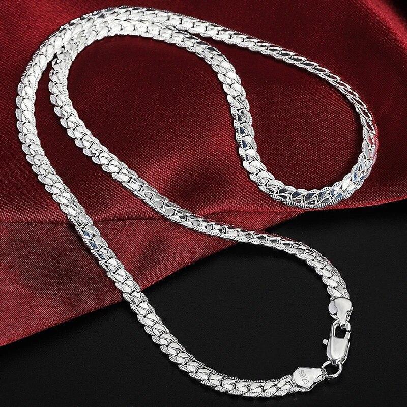 Cadena De Plata 925 Para Hombre TU PUEDES Lucir Elegante Y Atractivo