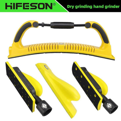 Manual Sanding Block Sandpaper Machine Hand Grinding Holder Handheld Polisher