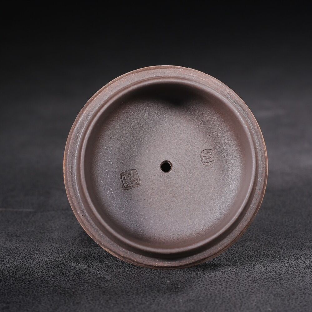 vintage chinese yixing purple clay teapot zisha ceremony pretty painted teaware