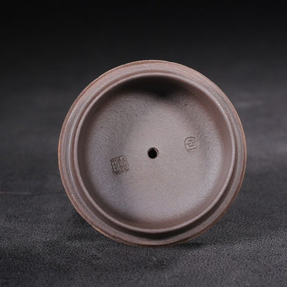 vintage chinese yixing purple clay teapot zisha ceremony pretty painted teaware