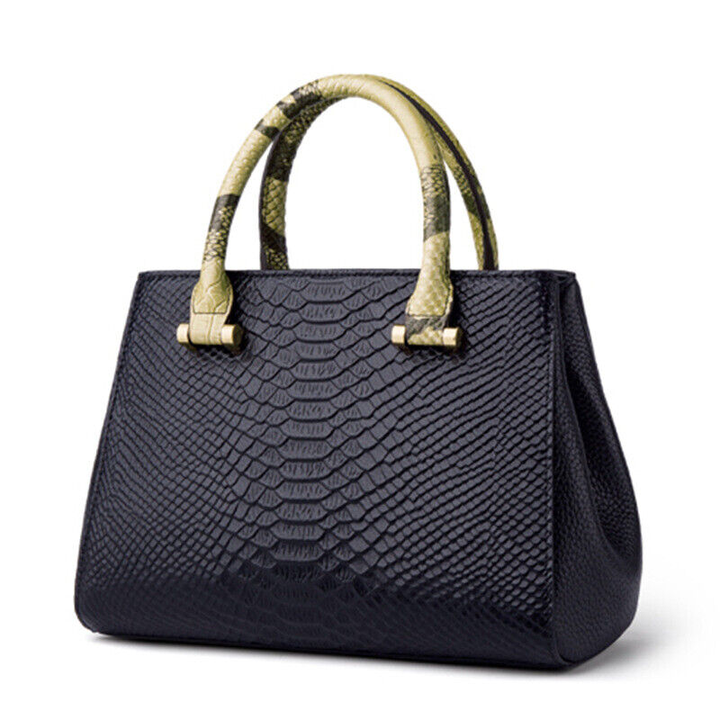 Top Cow Leather Women's Bag, Crocodile Pattern Evening Party Bag Crossbody Bags