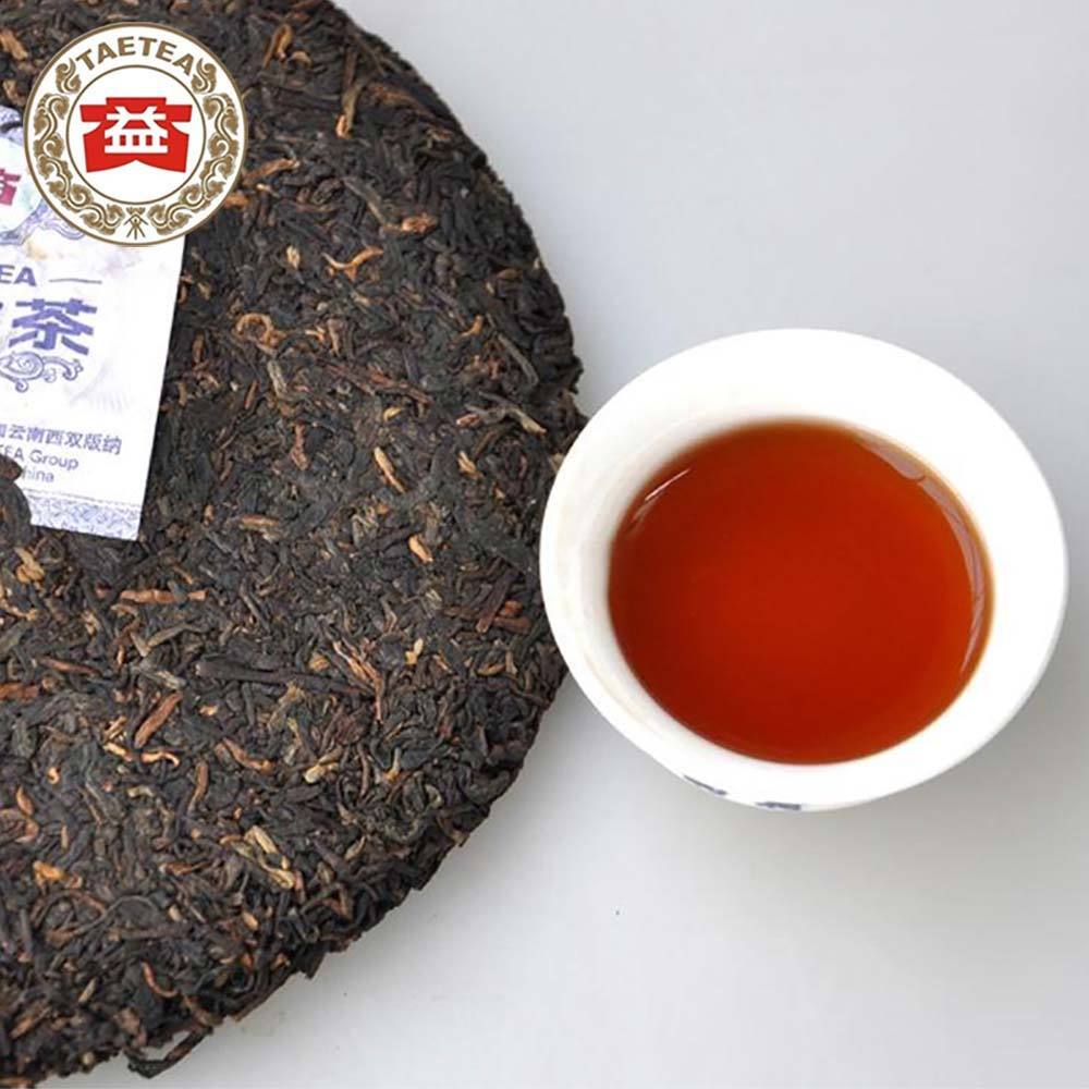2015 yr TAETEA Puerh Yuan Ripe Pu'er High Quality Shu Pu-erh Tea 357 g