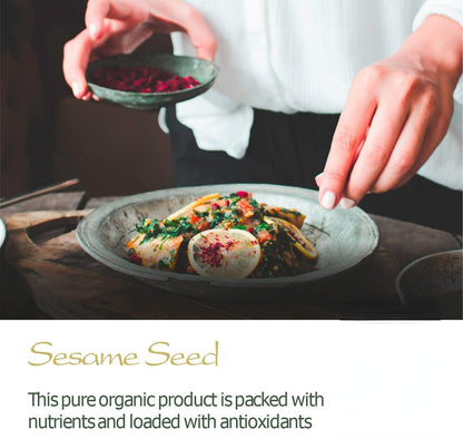 Sesame Seed White Organic Quality - Raw and Shelless 200g