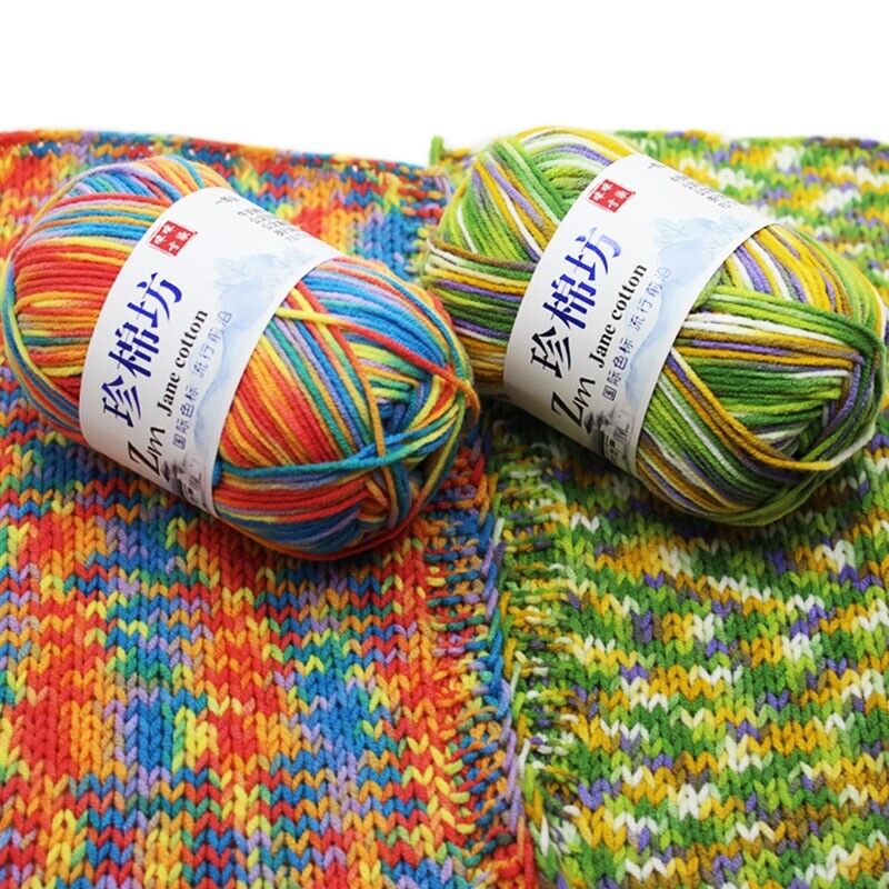 Hot Sale 50g Soft Crochet Yarn DIY Hand Milk Baby Cotton Knitting Wool Yarn