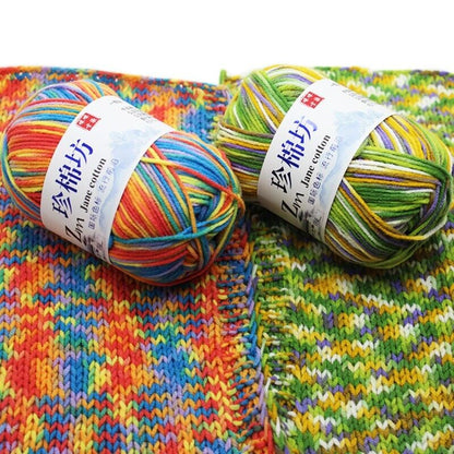 Hot Sale 50g Soft Crochet Yarn DIY Hand Milk Baby Cotton Knitting Wool Yarn