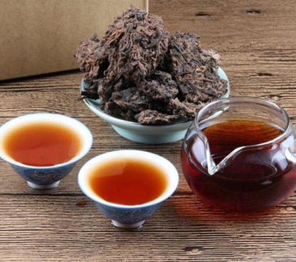 250g Aged Ripe Puer Pu'er Brick CHINATEA Brand Classic 7581 Pu-erh Tea Brick