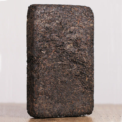 TIAN FU CHA Anhua Baishaxi 1939 Dark Tea Black Tea Gold Flower Tea Brick 1kg