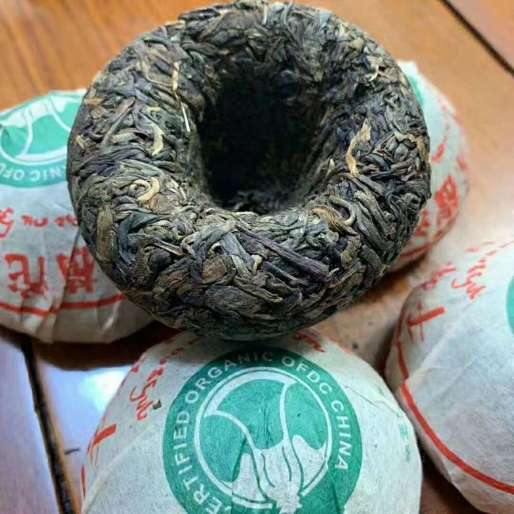 400g Aged Puerh Tuocha 2003 Yunnan Pu'er Raw Tea Golden Award Pu-erh Old Tuo Tea