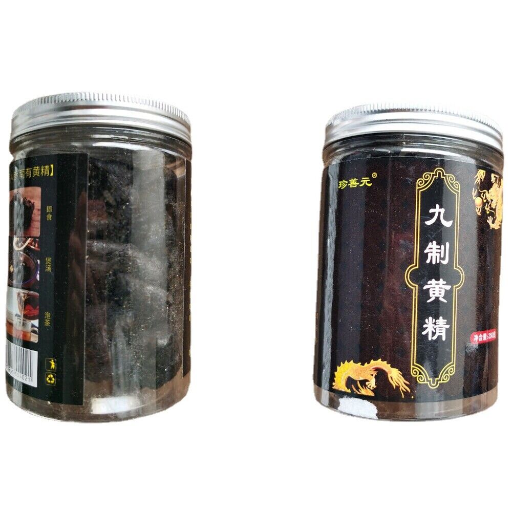 250g jiu Zhi Huangjing Top Grade Herbal Tea healthy Yangsheng九制黄精 煲汤泡茶 九晒九蒸