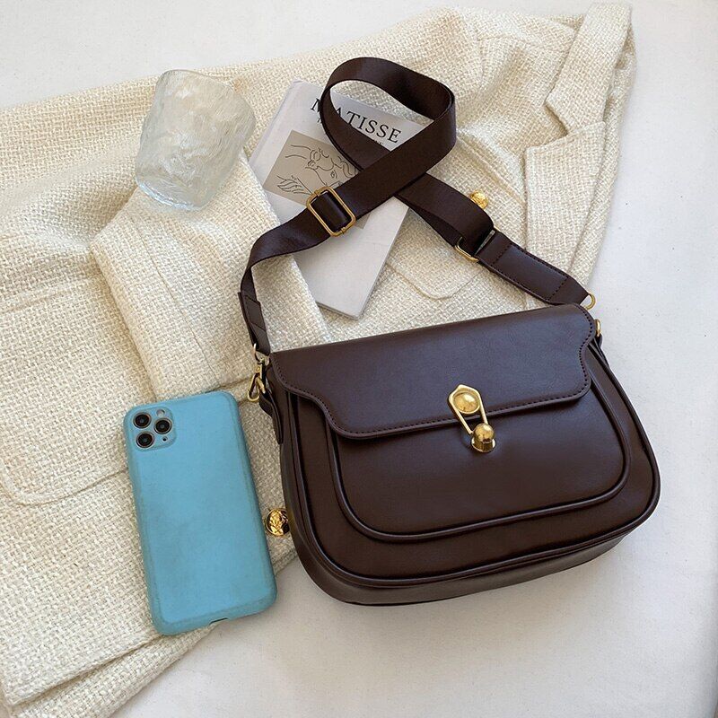 Women'S Bag Pu Leather Shoulder Bag Ladies Bag Handbag Women