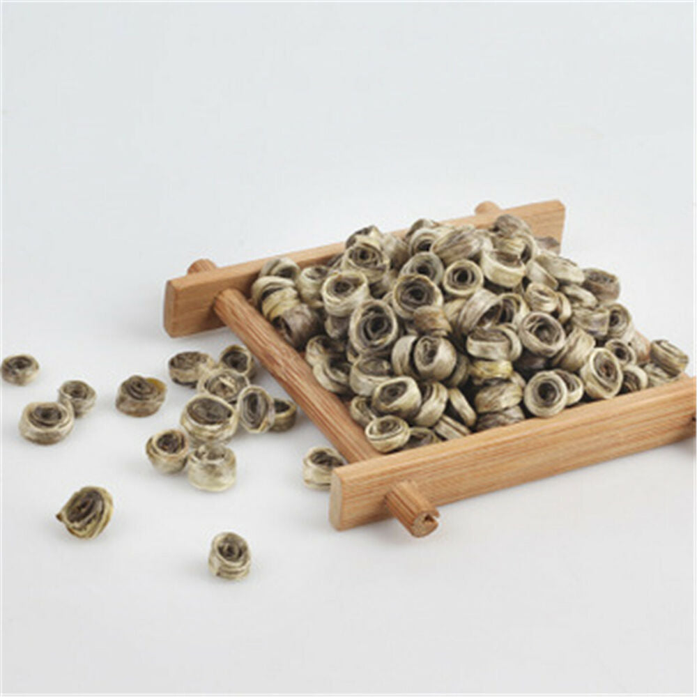 Natural Organic Jasmine Flower Tea Loose Leaf Jade Ring Girl Chinese Green Tea