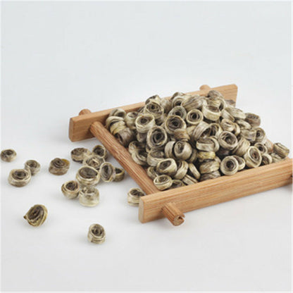 Natural Organic Jasmine Flower Tea Loose Leaf Jade Ring Girl Chinese Green Tea