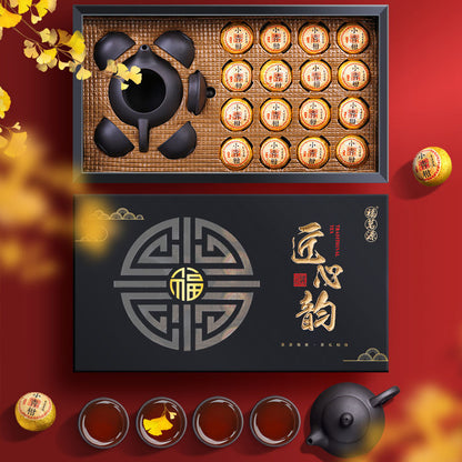 Dried Xinhui Citrus Tea Authentic Pu'er Tea Tangerine Peel Cooked Tea Gift Box