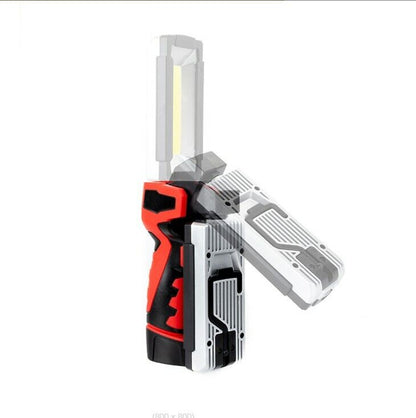 Work Light Magnetic LED COB Rechargeable Torch Flexible Inspection Lamp Cordless