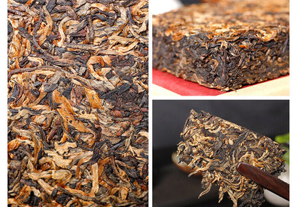 China Yunnan Fengqing Ancient Tree Dianhong Dian Hong Black Tea Red Brick 250g