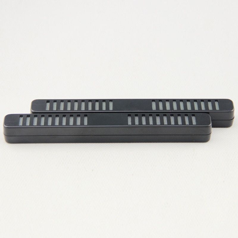 Cigar Humidors Black Bar Tobacco Smoking Humidifier 158x17x18mm Plastic 10 Piece