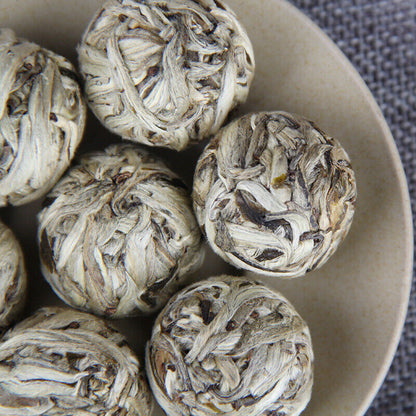 Bai Hao Yin Zhen Long Zhu Ball Silver Needle White Tea Jinggu Moonlight 250g