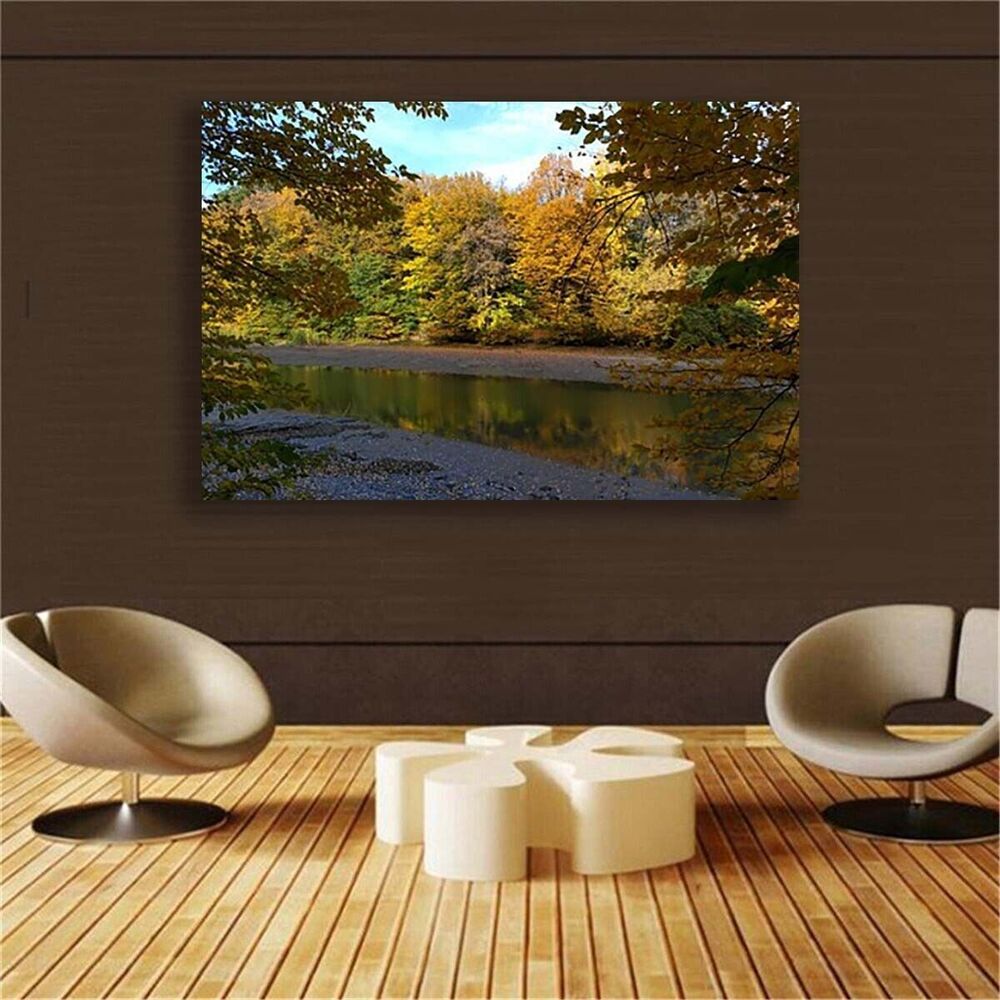 Scenery Painting and Print Canvas Nature Wall Art for Living Room Home Decor