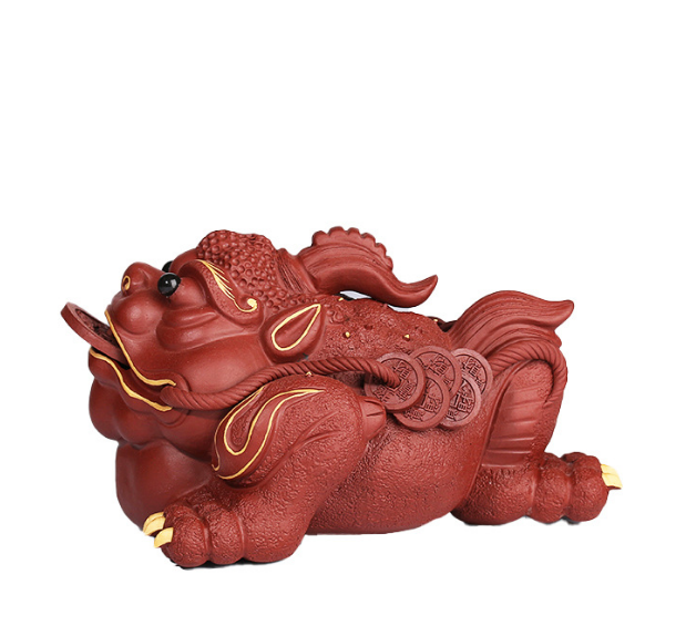 Yixing purple sand tea is favored by great fortune. The raw ore Dahongpao tea tr
