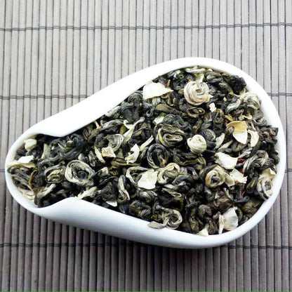 Genuine Ecology Loose Leaf Jasmine Flower Tea Chinese Jasmine Aroma Green Tea