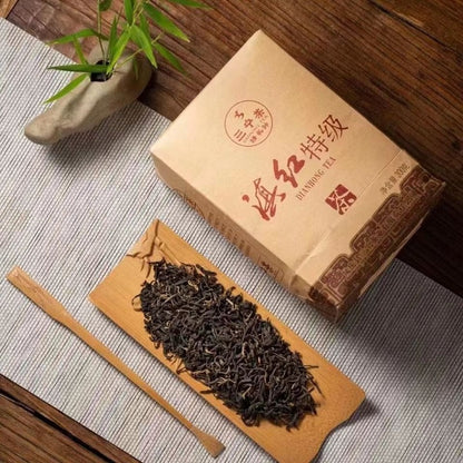 300g Top Grade Dianhong Tea Yunnan Fengqing Black Tea Organic Loose Leaf Red Tea