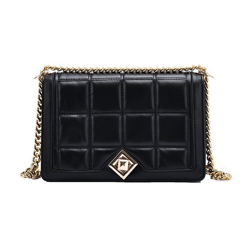 Bag PU Leather Women's Handbag Travel Chain Shoulder Messenger Bag