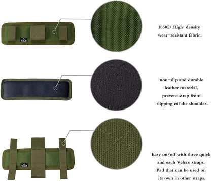 Allzedream Bag Shoulder Strap Replacement Laptop Travel Duffle Olive Green