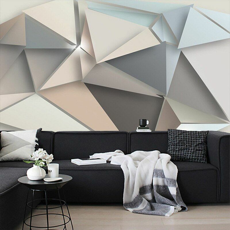 Photo Wallpaper Mural 3D Modern TV Background Living Room Home Wall Cover Decors