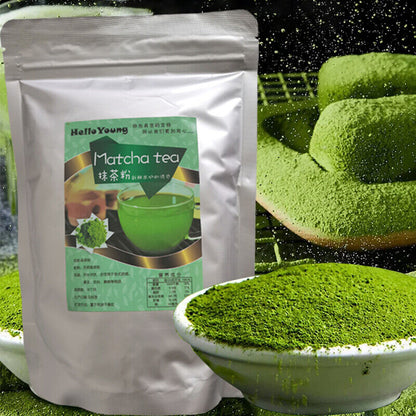 Natural Matcha Powder Milk Drink Green Tea Dessert Cake Edible Baking