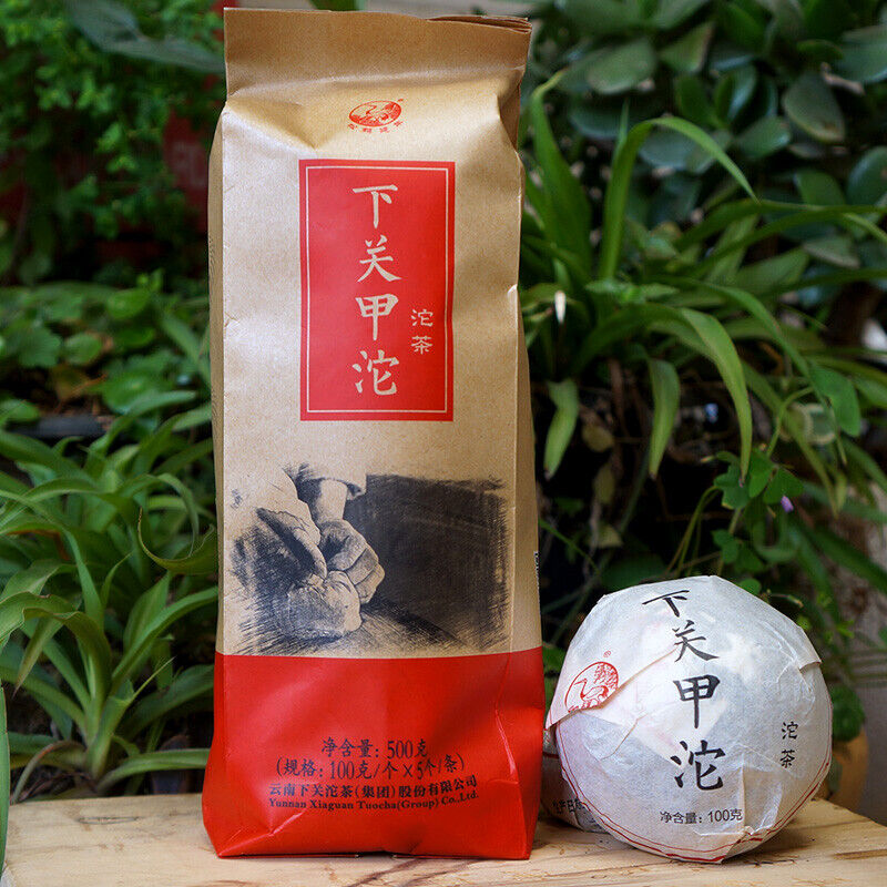 Xiaguan Jia Tuo Cha * 2017 Yunnan Raw Pu'er Tea Jia Ji Tuocha Puer Tea 500g