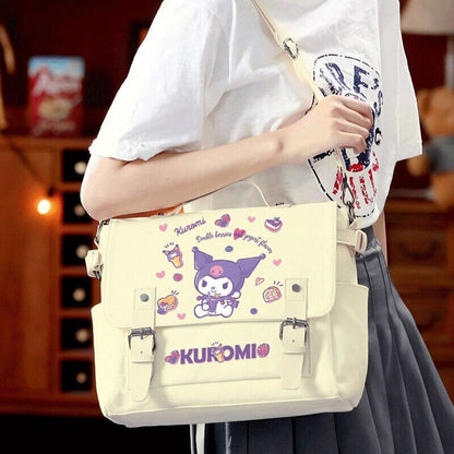 Kuromi Tote Bag Shoulder Bag Autumn Handbag Messenger Bag cross body Satchel