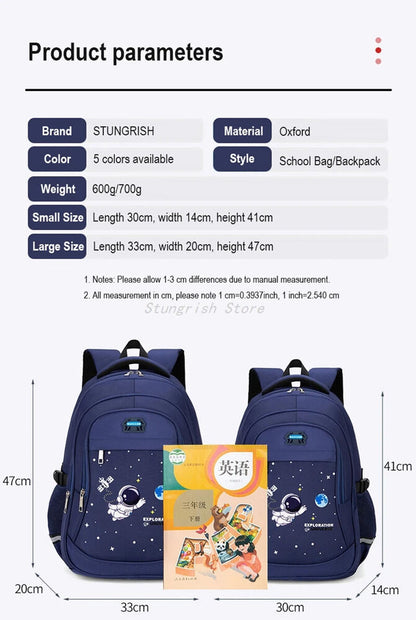 Boy Backpack Schoolbag Boys Kids Children Girls School Bags Kids Bookbag School