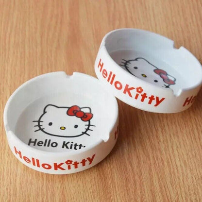 Ceramic Hello Kitty Ashtray - Sanrio Ashtray