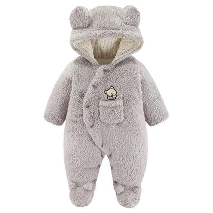 Ropa Para Bebe Recien Nacido Niño Niña Conjuntos De Lana Gruesa Monos Para Frio
