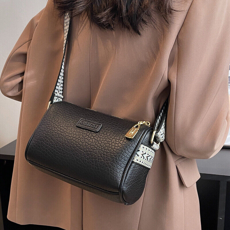 Faux Leather Shoulder Bag Tote Purse Handbags Messenger Crossbody Satchel