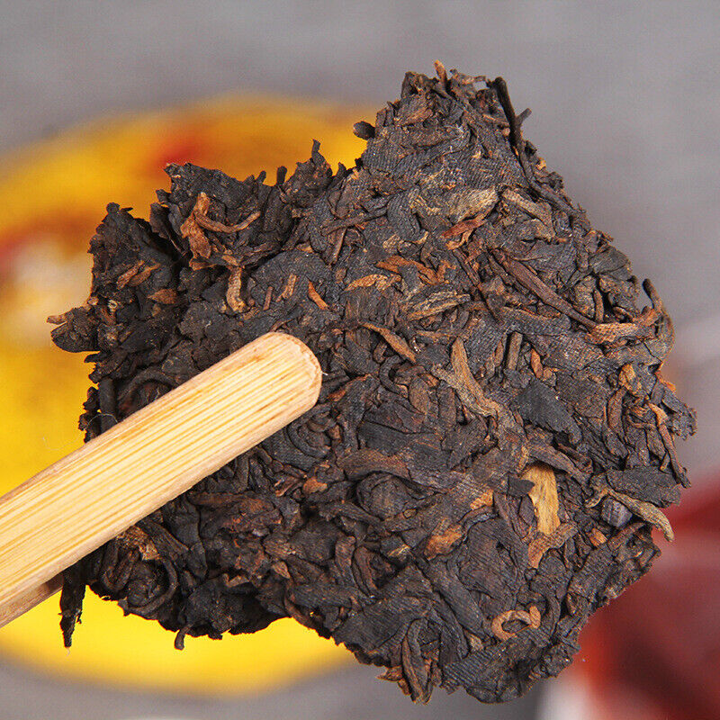 357g Top Premium Menghai Scent of Time Ripe Puer Tea Organic Tea Shu Puerh Tea