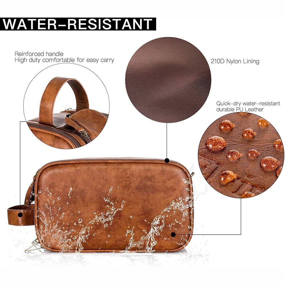Men Cosmetic Bag Makeup Bag Nylon Travel Make Up Case Wash Toiletry Bag