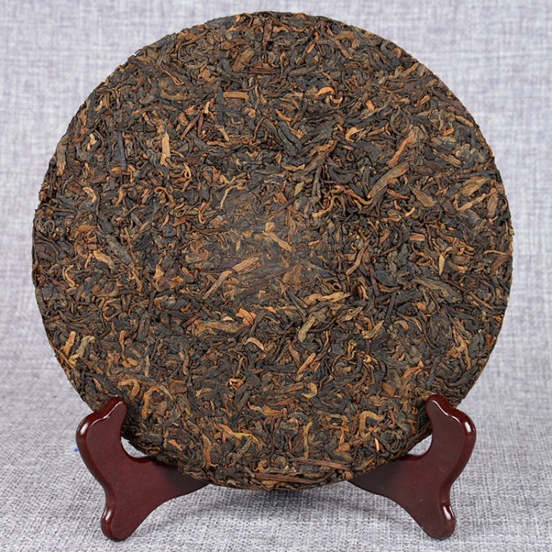 Pu'er Tea Lao Banzhang Mellow Aroma Ancient Tree Tea Ming Qian Spring Tea 357g