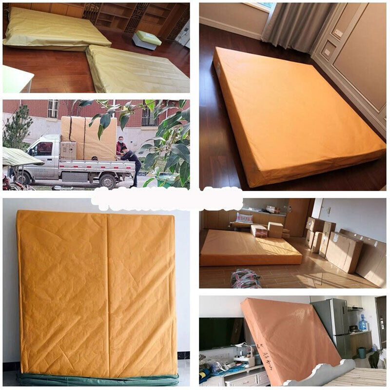 1pc Mattress Bag for Moving Thick Kraft Paper Waterproof Reusable Storage Bags